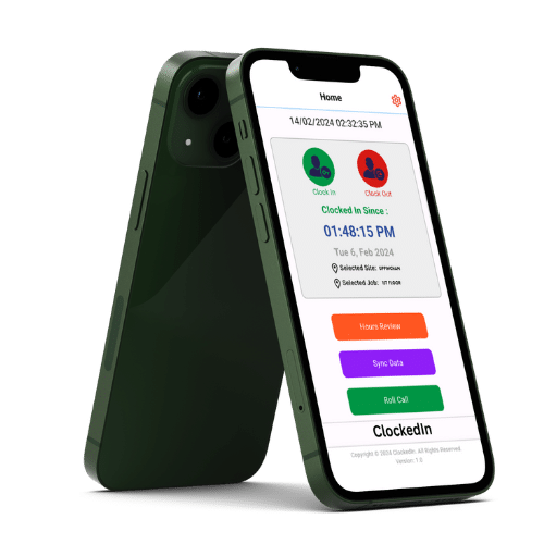 ClockedIn Mobile1