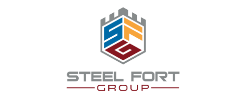 Time and Attendance - Steel Fort Logo